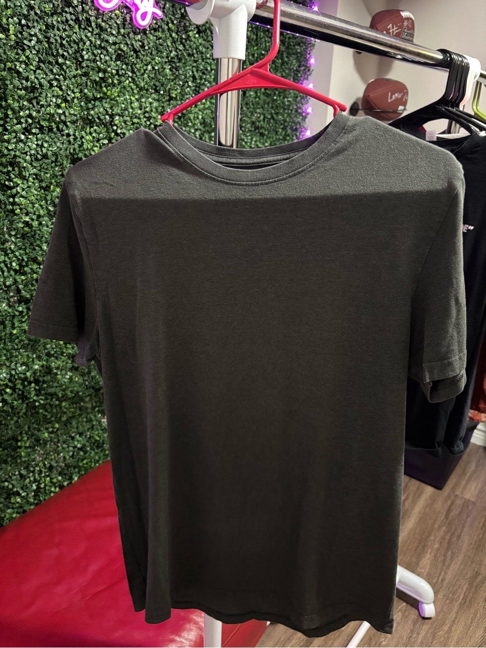 Express Men's Crew Neck T-Shirt - Olive Green